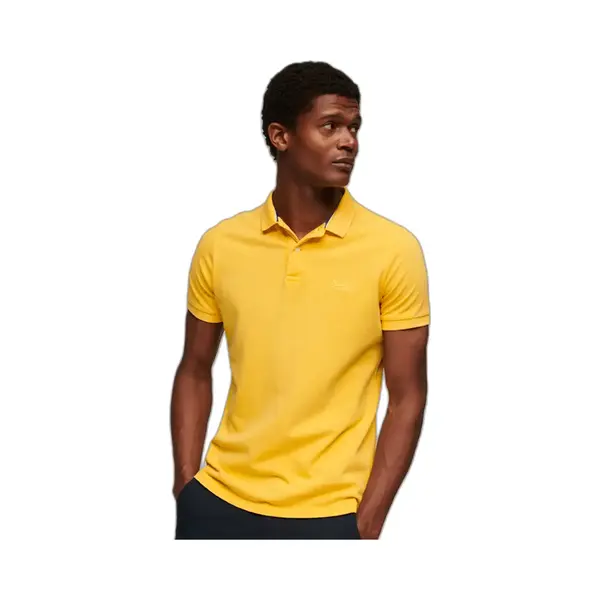 Superdry, Herren, Shirts, Destroyed Polohemd, Gelb, (Xxl) thumbnail