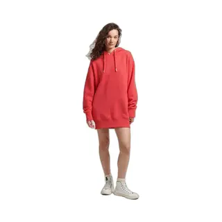 Sweatshirtkleid Aus Bio-Baumwolle Mit Gesticktem Logo Frau Superdry