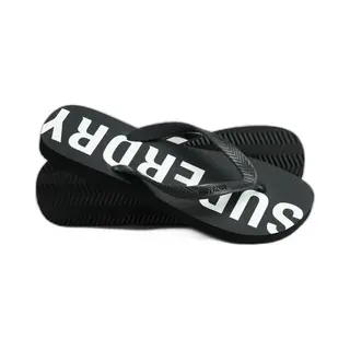 Superdry, Herren, Flip-Flops, Code Core Sport Flip-Flops, Schwarz, (45)