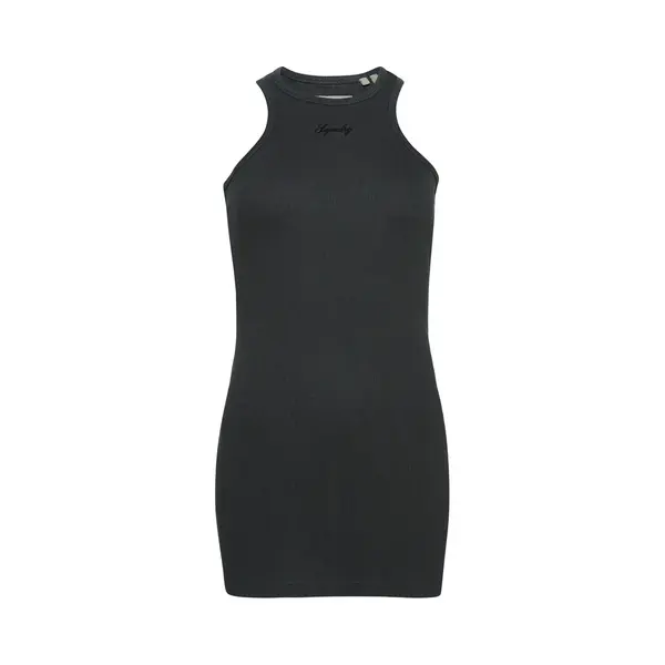 Superdry Code Sl Essential Tank Jurk Grijs S Vrouw thumbnail