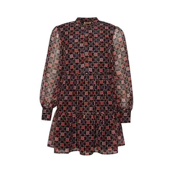 Kurzes Kleid Mit Langen Ärmeln Und Rüschen, Damen Superdry thumbnail