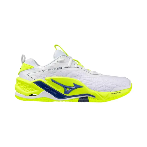 Mizuno Wave Stealth Neo 2, Handballschuhe, Enerzy Nxt-Technologie, Obermaterial Aus Geprägtem Strick, Wave Sohle, Weiß, 44.5 Eu thumbnail