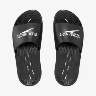 Speedo Men's Slides | Pool Sliders | Quick Dry Sandals, Pantone Black, 12