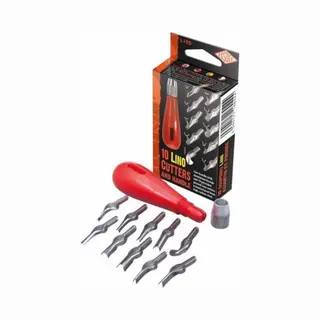 Essdee Lino Snijset - 10-delige Linogravure Cutters Multicolor.