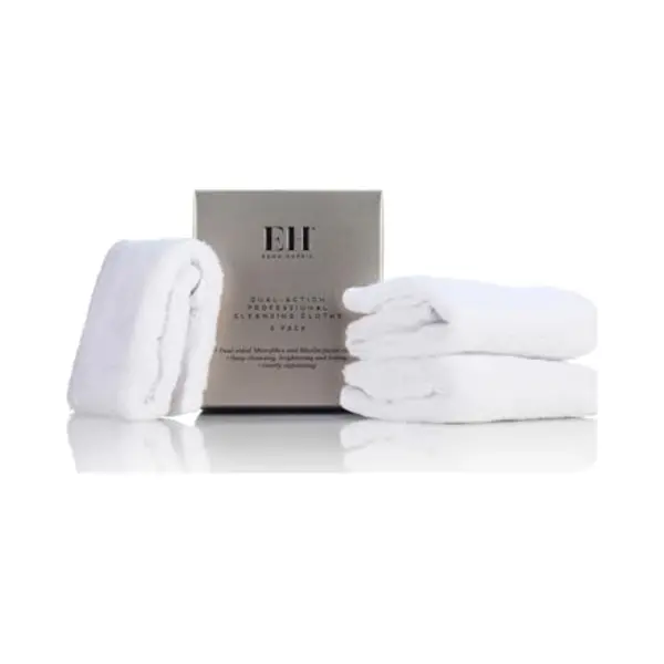 Emma Hardie Dual Action Cleansing Cloths (3 Pack) In White thumbnail