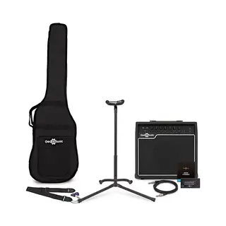 35 Watt Basversterker & Accessoires Pakket Door Gear4music
