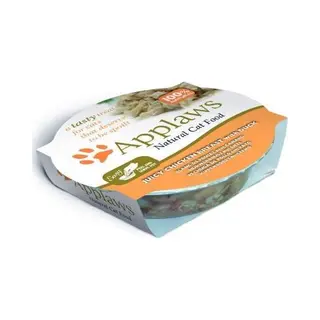 Applaws Pots Katzenfutter - Schälchen - Chicken Breast & Duck - 10 X 60 G