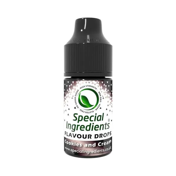 Special Ingredients Cookies & Cream Flavour Drop 30ml Highly Concentrated Versatile Food Flavouring - Vegan, Non Gmo, Gluten Free thumbnail