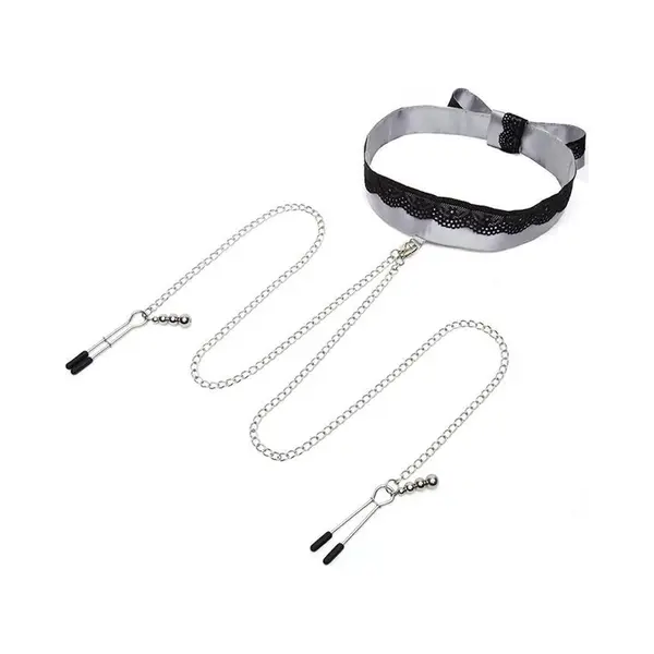 Fifty Shades of Grey Shades Of Grey Halsband Mit Nippelklemmen thumbnail