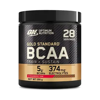 Optimum Nutrition Gold Standard Bcaa Pulver, Erdbeer-Kiwi-Geschmack, 266 G, 28 Portionen