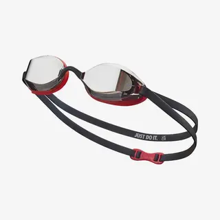 Nike Swim Nessd130 Legacy Zwembril Met Spiegelglazen Transparant Man, Vrouw