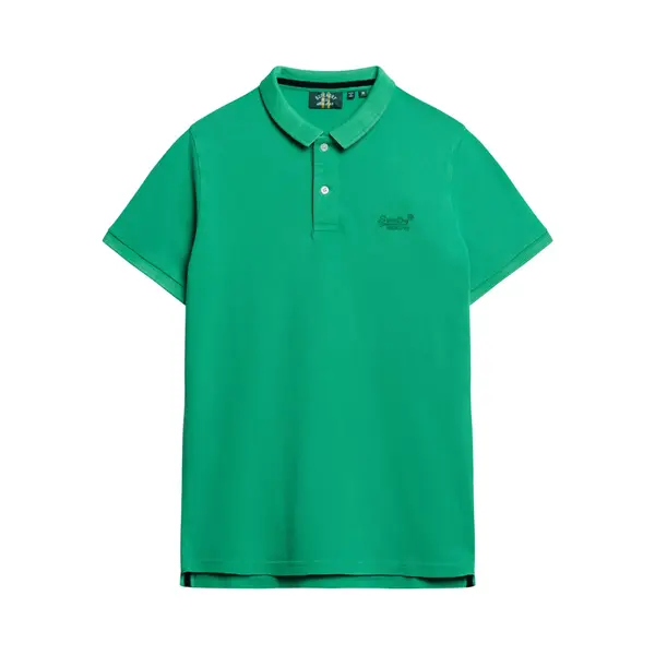 Superdry Vintage Destroy Polo Heren - Maat L thumbnail