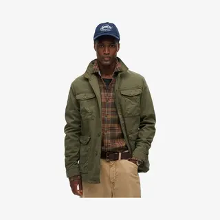 Superdry Military M65 Emb Lw Jacket Heren Jas - Groen - Maat M