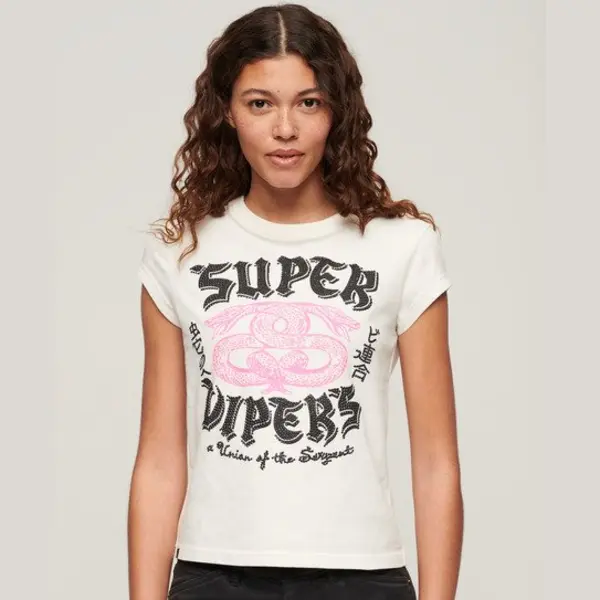 Superdry T-Shirt T-shirt à Motif Fantaisie Et Manches Courtes thumbnail