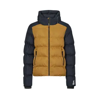 Superdry Herren Sport Steppjacke In Blockfarben Mit Kapuze Marineblau Farbblock Xxl