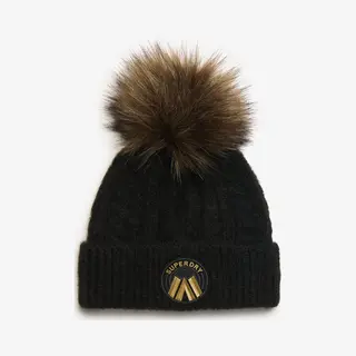 Mütze Frau Superdry Cable Luxe