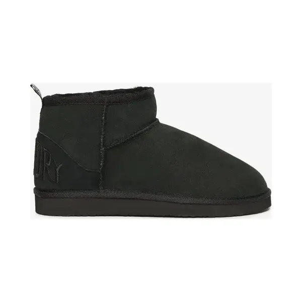 Superdry Damen Sherpa-Ministiefel Aus Wildleder Schwarz 3-4 thumbnail