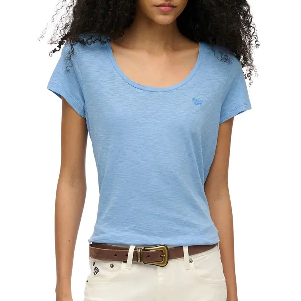 Superdry Scoop Neck Shirt Dames thumbnail