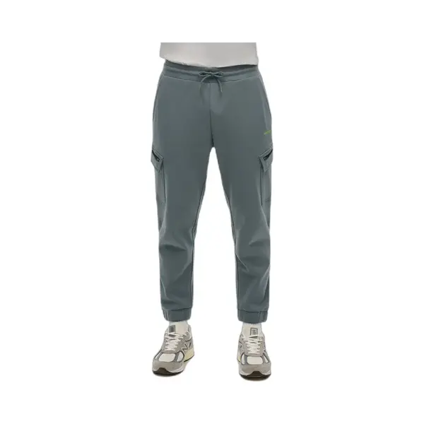 Superdry Herren Tech Cargo Jogginghose Mit Logo Sturmwetter Blau Xxl thumbnail