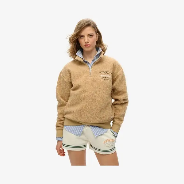 Damen Sweatshirt Mit Reißverschluss Superdry Country Club thumbnail