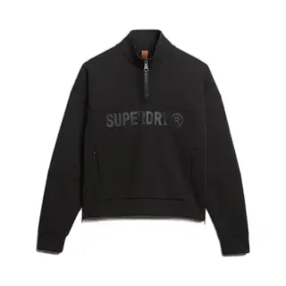 Superdry Active Tech Logo Relaxed Half Zip Sweatshirt Xs