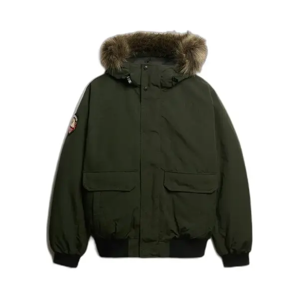 Daunenjacke Superdry Bomber à Fourrure Synthétique Everest thumbnail
