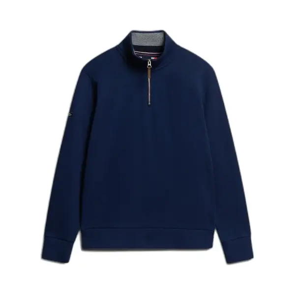 Sweatshirt Mit Reißverschlusskragen Superdry Core Henley thumbnail