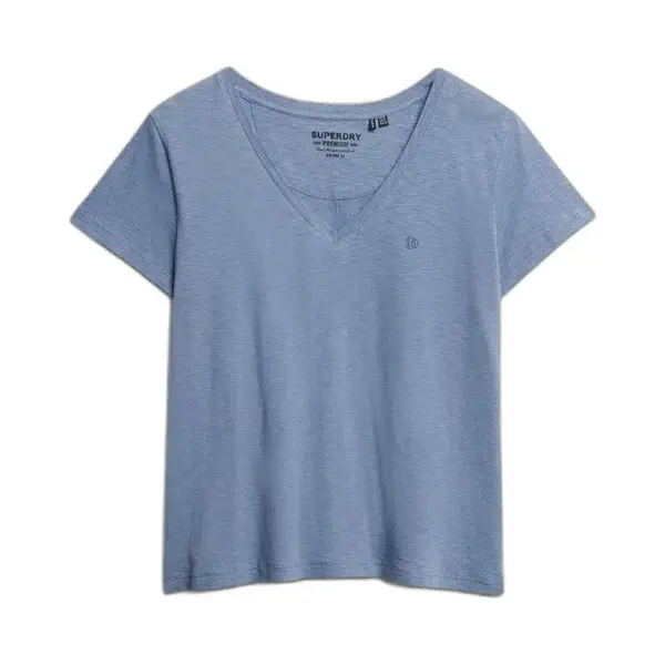 Gebruschter Bestickter Damen-T-Shirt Superdry Studios thumbnail