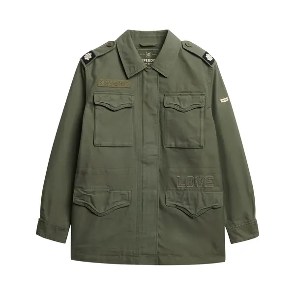 Damen Militärjacke Im Fancy-Stil Superdry thumbnail