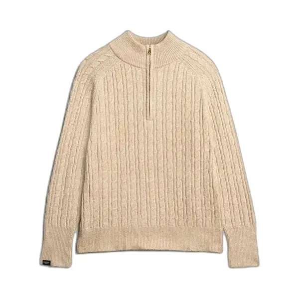 Pullover Mit Gebürstetem Zopfmuster Für Damen Superdry thumbnail