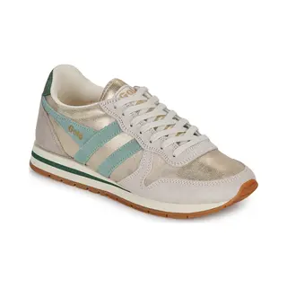 Gola Daytona Blaze Damen-Sneaker, Gold/Green Mist/Evergreen, 40 Eu