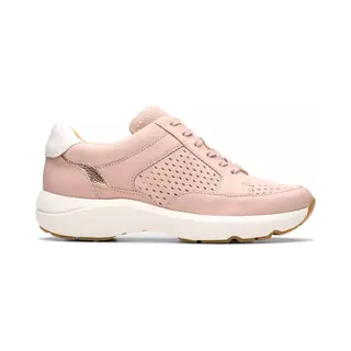 Clarks Tivoli Walk - Dames Sneaker - Roze - Maat 41.5 (Eu) 7.5 (Uk)