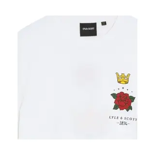 Lyle & Scott Rose And Crown Graphic T-Shirt