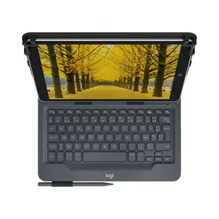 Logitech 920-008338 Tastatur für Mobilgeräte Azerty Französisch Bluetooth Schwarz