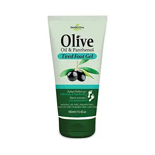 HerbOlive Voetcrème Olijfolie & Panthenol * Vermoeide Voeten* 150ml