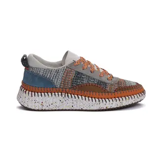 Hello Comfort - 6011 - Lage SneakersDames Sneakers - Kleur, Oranje - Maat, 39