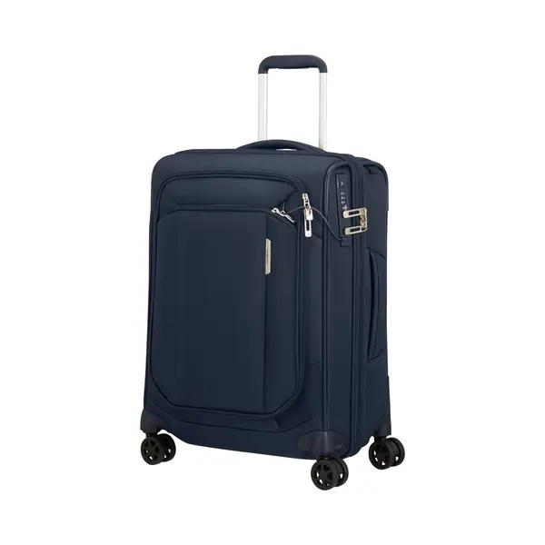 Samsonite Respark Trolley Mit 4 Rollen Erweiterbar 55cm Midnight Blue thumbnail