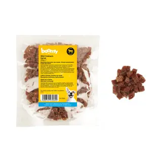 Boomy Mini Trainers - Zachte Hypoallergene Hondensnacks - Kleine Hondensnoepjes Voor Trainingen Of Tussendoortje - Paard Smaak- 250g