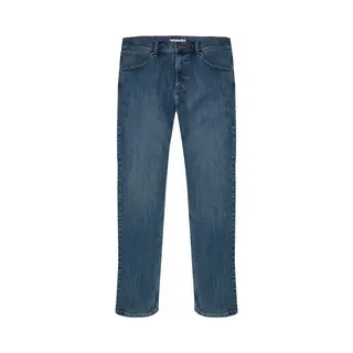 Wrangler Herren Jeans Regular - Mid Waist - Regular Fit - Blau Schwarz