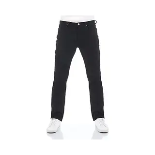 Lee Herren Jeans Brooklyn Straight - Regular Fit - Schwarz - Clean Black