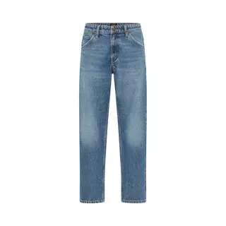 Lee Rider Classic Indigo Relaxed Straight Jeans-Dames