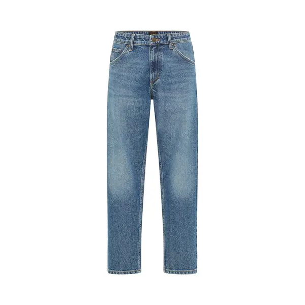 Lee Rider Classic Indigo Relaxed Straight Jeans-Dames thumbnail
