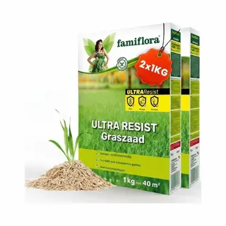 Famiflora Ultra Resist Graszaad - 2x 1kg (tot 80m2)