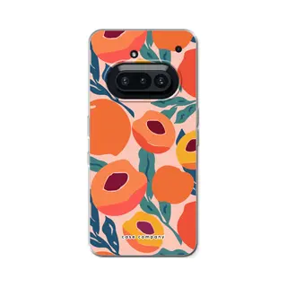 Case Company® - Hoesje Geschikt Voor Nothing Phone (3a) Hoesje - Perzik - Soft Cover Telefoonhoesje - Bescherming Aan Alle Kanten En Schermrand