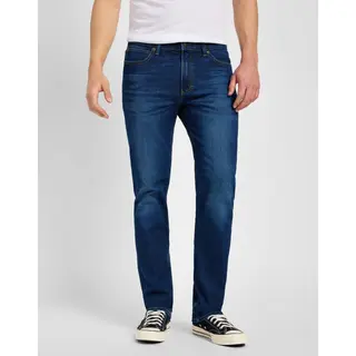 Lee 112359173 Straight Fit Spijkerbroek Blauw 34 / 34 Man