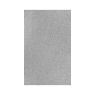 Tesso Living Vloerkleed Voor Binnen En Buiten, Antislip - Uni Zilver Grijs - 120cm X 160cm - Balkon Terras Keuken, Uv- En Weersbestendig, Modern Tuintapijt