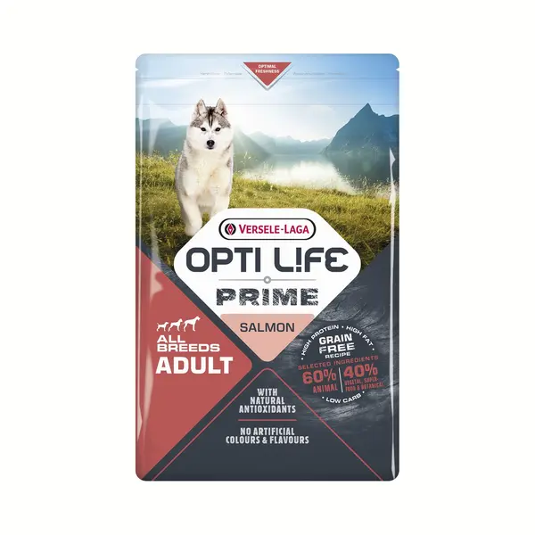 Versele-Laga Opti Life Prime Adult - Salmon - 2, 5 Kg thumbnail