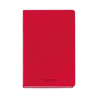 Notitieboek Aurora Capri A5 192blz Lijn 80gr Rood