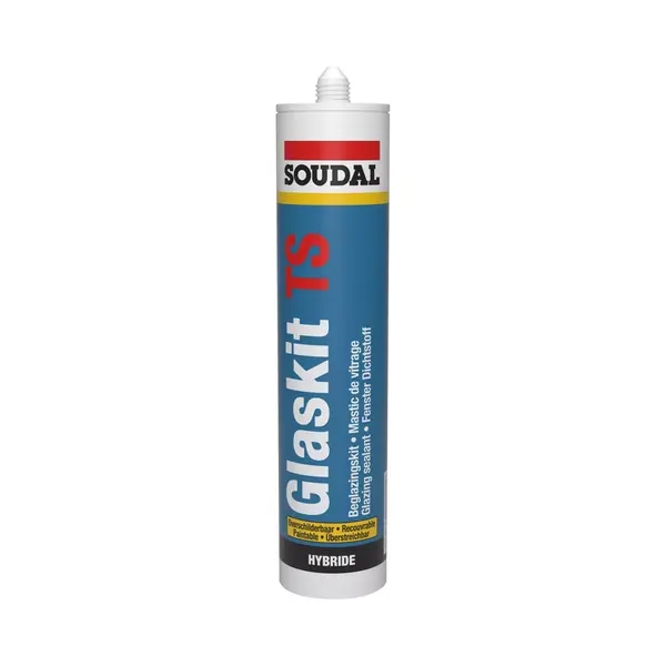 Soudal Glaskit Ts Beglazingsvoegkit - Zwart - 290ml thumbnail