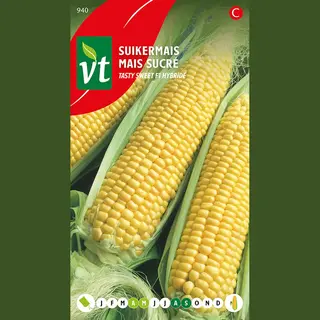 Vt Suikermais 'Tasty F1 Sweet Hybride' - Ultrazoet En Perfect Voor Bbq